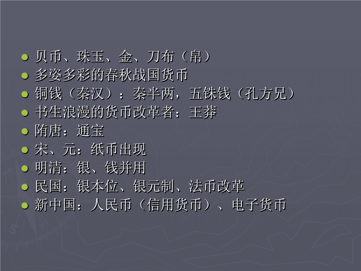 货币简史(货币简史手抄报)